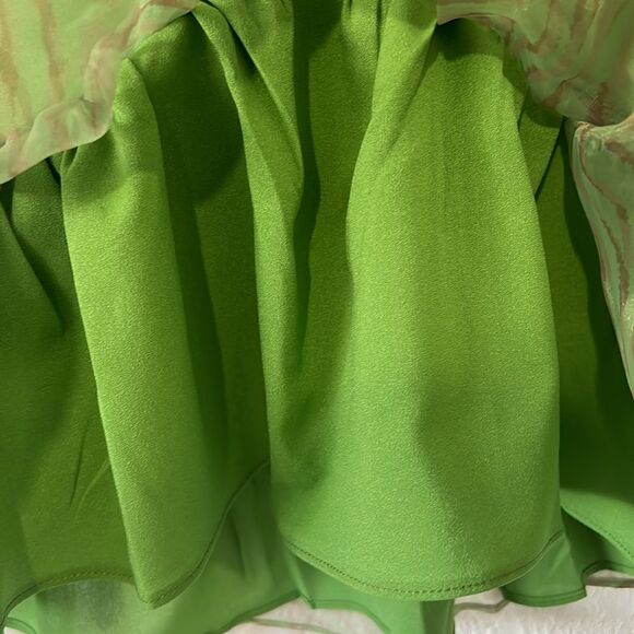 Endless Rose crop top print green size XS - Picture 4 of 6